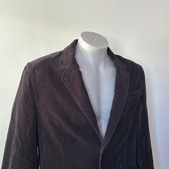 Black Velvet RW&CO Blazer Size Large Pinstriped - Picture 10 of 10